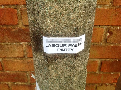 Labour Paedo Party Sticker